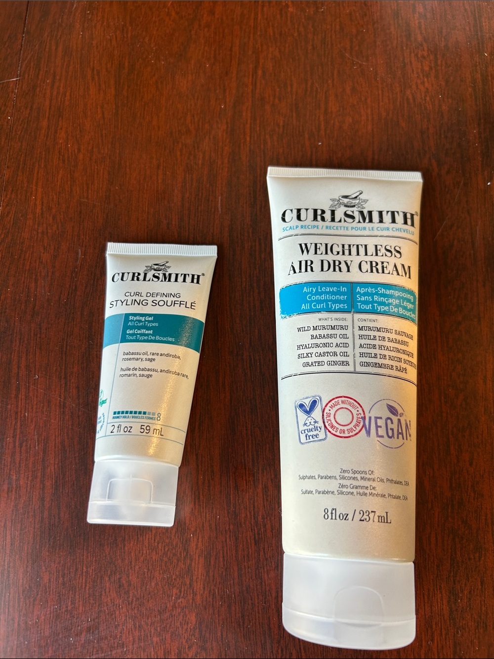 Curlsmith Weightless Air Dry Cream – White